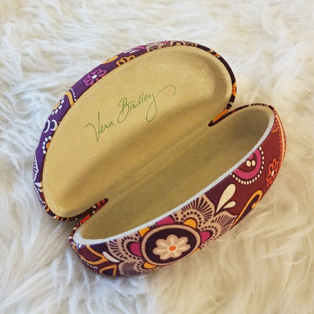Vera Bradley Safari Sunset Hard sunglass case